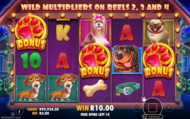The Dog House winning spin